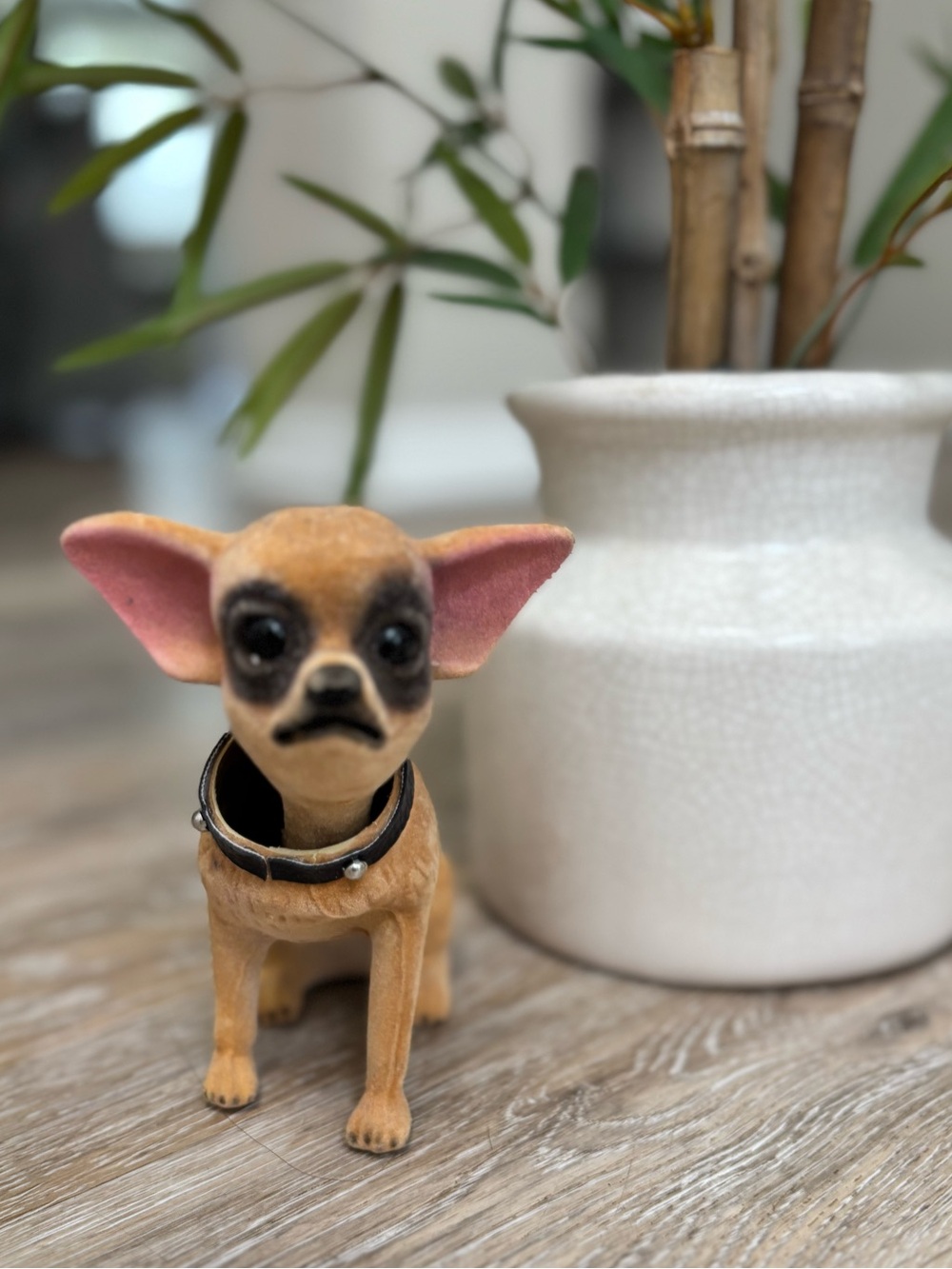 Taco Bell Bobble Head Chihuahua with Studded Collar